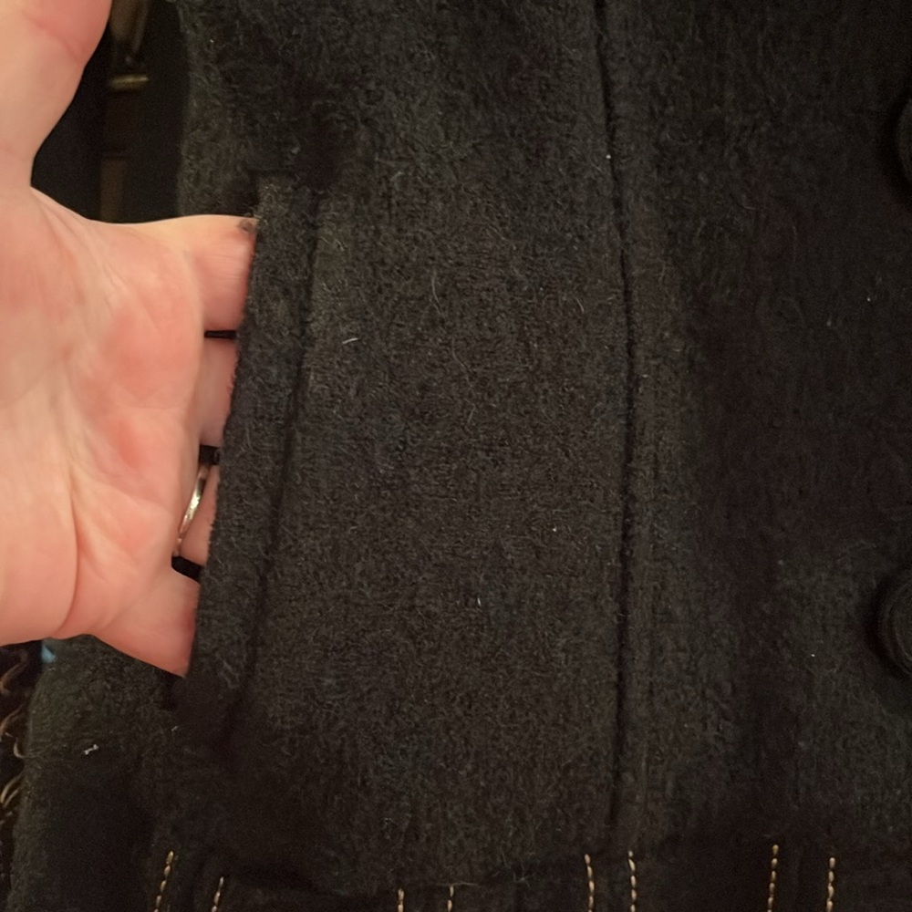 Carson - VTG 90’s boil wool jacket/embroidered - Picture 9 of 13
